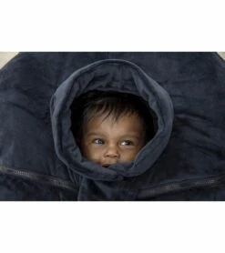 7 A.M. Enfant Cocoon Car Seat Cover - Black Velour -Baby Products Store 7 a m enfant cocoon car seat cover black velour 79