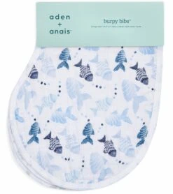 Aden + Anais Burpy Bibs, 2 Pack - Gone Fishing -Baby Products Store aden anais burpy bibs 2 pack gone fishing 108