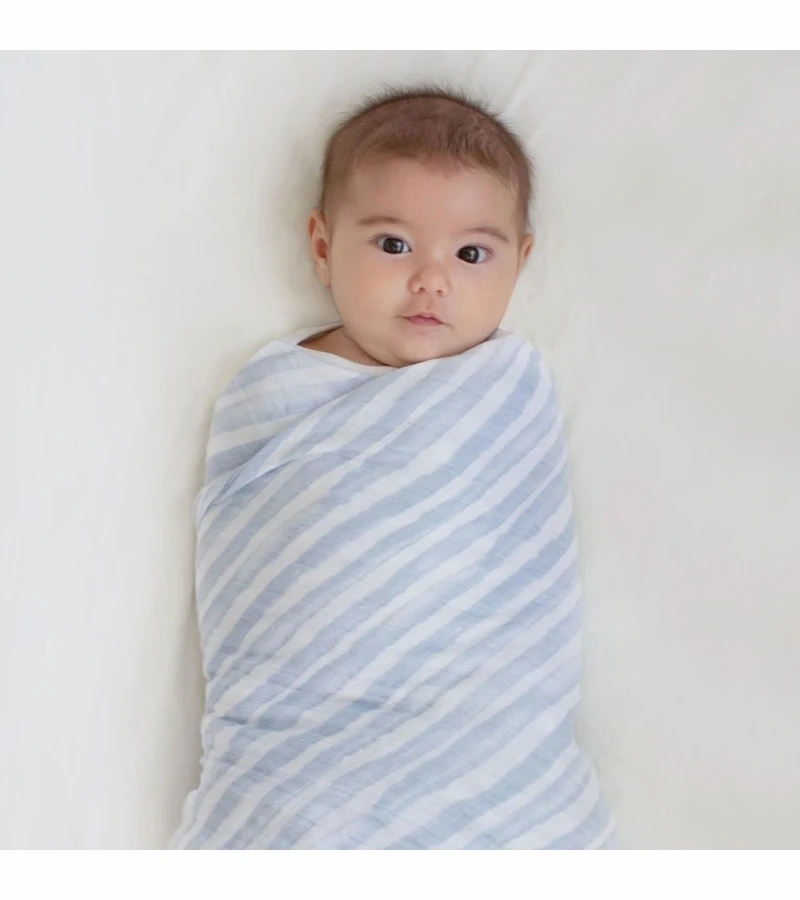 Aden + Anais Classic Swaddle Wraps, 4 Pack - Rising Star 8 Aden + Anais Classic Swaddle Wraps, 4 Pack - Rising Star - Image 6