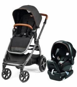 Agio By Peg Perego Z4 + Primo Viaggio 4-35 Nido Travel System - Black