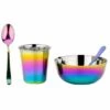 Ahimsa Stainless Steel Starting Solids Infant Set - Rainbow -Baby Products Store ahimsa stainless steel starting solids infant set rainbow 143