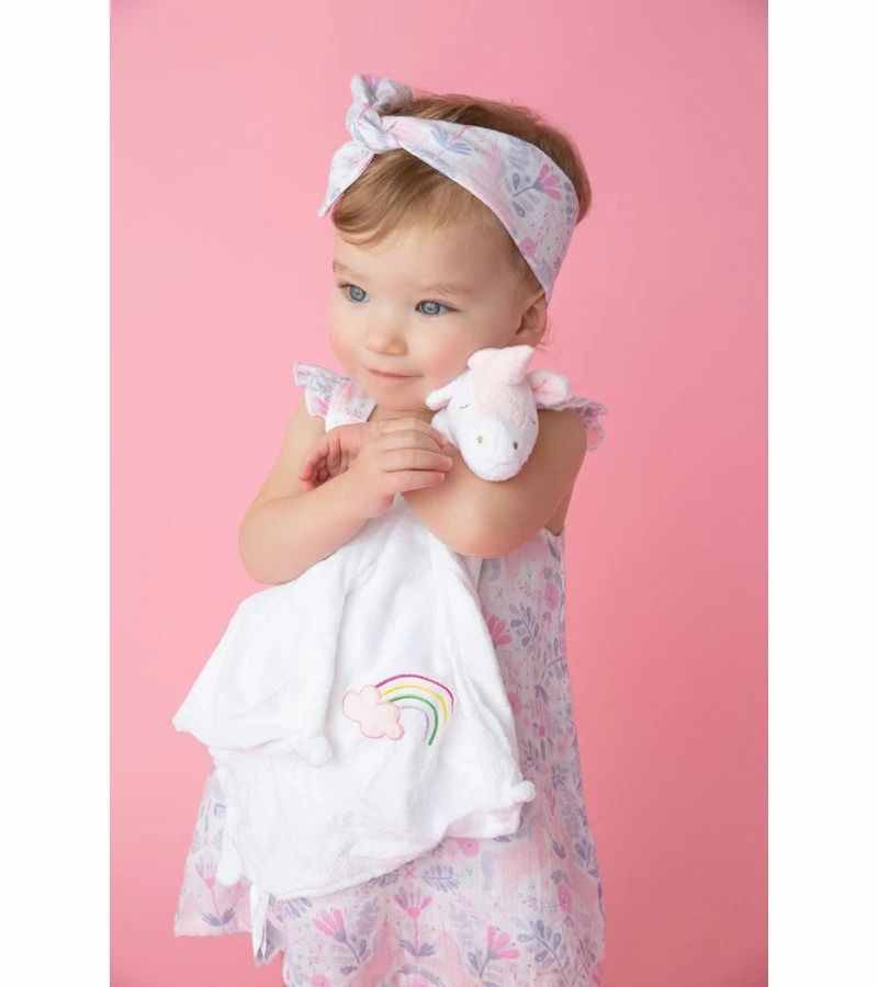 Angel Dear Blankie - White Unicorn 4 Angel Dear Blankie - White Unicorn - Image 2