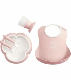 BabyBjorn Baby Dinner Set - Powder Pink