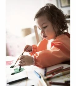 BabyBjorn Long Sleeve Bib - Pink -Baby Products Store babybjorn long sleeve bib pink 229