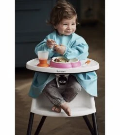 BabyBjorn Long Sleeve Bib - Purple -Baby Products Store babybjorn long sleeve bib purple 216