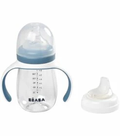 Beaba 2-in-1 Bottle To Sippy Learning Sippy Cup - Rain 8 Beaba 2-in-1 Bottle To Sippy Learning Sippy Cup - Rain -Baby Products Store beaba 2 in 1 bottle to sippy learning sippy cup rain 55