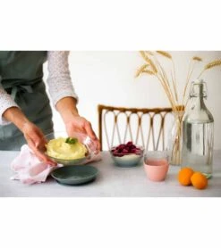 Beaba 3-Piece Glass Suction Baby Feeding Set - Eucalyptus -Baby Products Store beaba 3 piece glass suction baby feeding set eucalyptus 166