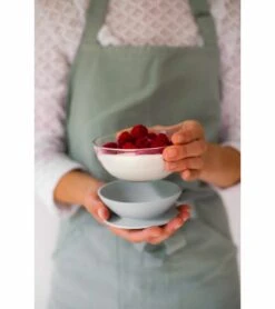 Beaba 3-Piece Glass Suction Baby Feeding Set - Eucalyptus -Baby Products Store beaba 3 piece glass suction baby feeding set eucalyptus 167