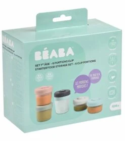 Beaba Baby Food Clip Containers Set Of 6 - Small 11 Beaba Baby Food Clip Containers Set Of 6 - Small -Baby Products Store beaba baby food clip containers set of 6 small 119
