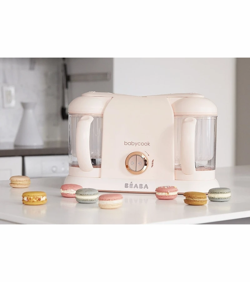 Beaba Babycook Duo Baby Food Blender - Rose Gold 4 Beaba Babycook Duo Baby Food Blender - Rose Gold - Image 2