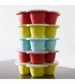 Beaba Multiportions 3oz Silicone Tray - Cherry -Baby Products Store beaba multiportions 3oz silicone tray cherry 198