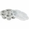 BEABA Multiportions 5oz Silicone Tray - Cloud