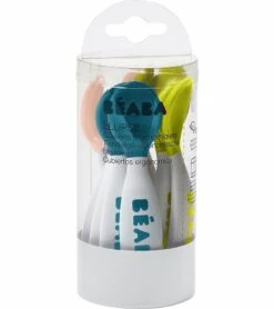 Beaba Second Stage Ergonomic Cutlery 10-Piece Spoon & Fork Set