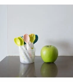 Beaba Second Stage Ergonomic Cutlery 10-Piece Spoon & Fork Set -Baby Products Store beaba second stage ergonomic cutlery 10 piece spoon fork set 163