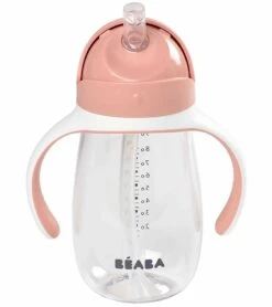 Beaba Straw Sippy Cup - Rose