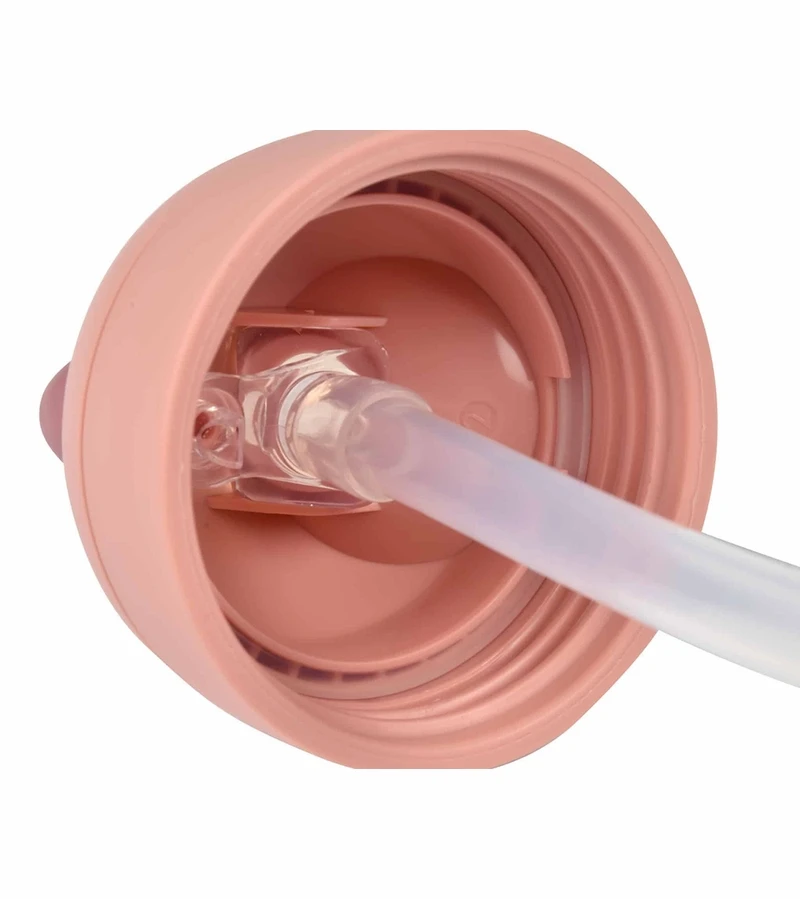 Beaba Straw Sippy Cup - Rose 6 Beaba Straw Sippy Cup - Rose - Image 4