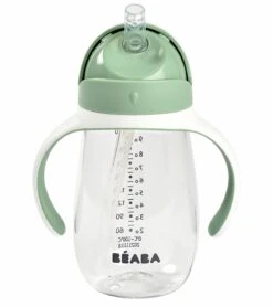 BEABA Straw Sippy Cup - Sage