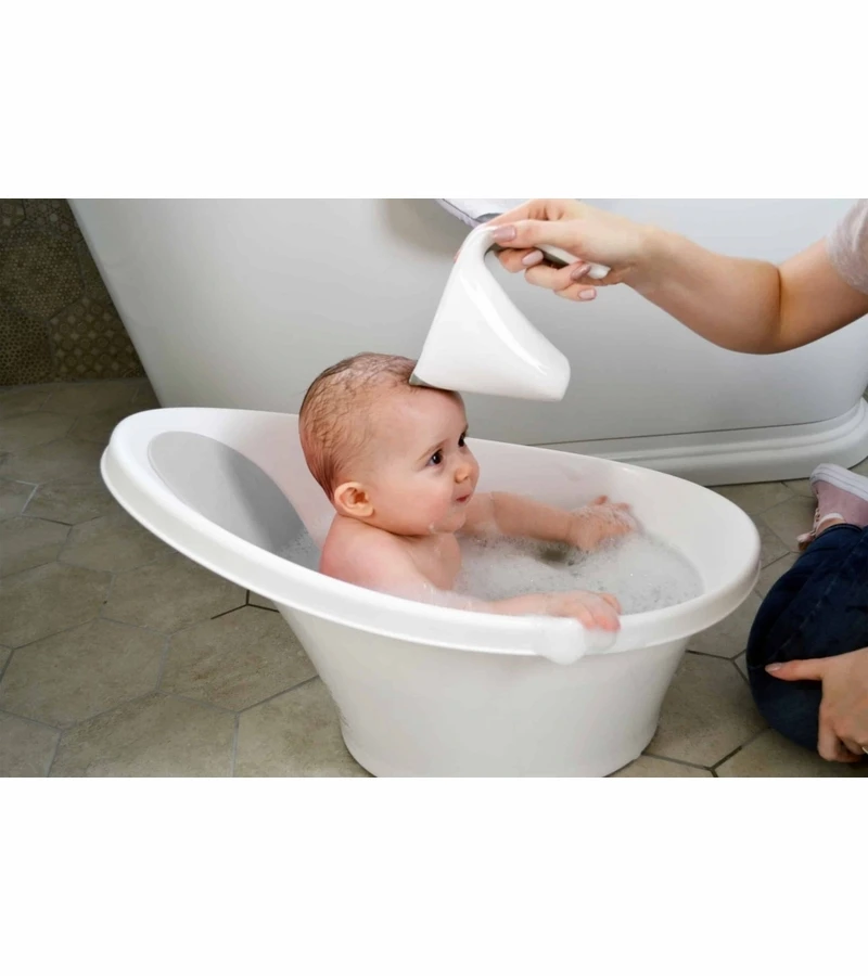 BEABA X Shnuggle Baby Bath - Grey 8 BEABA X Shnuggle Baby Bath - Grey - Image 6