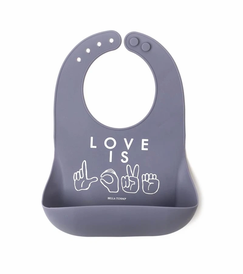 Bella Tunno Love Is Love Wonder Bib 3 Bella Tunno Love Is Love Wonder Bib