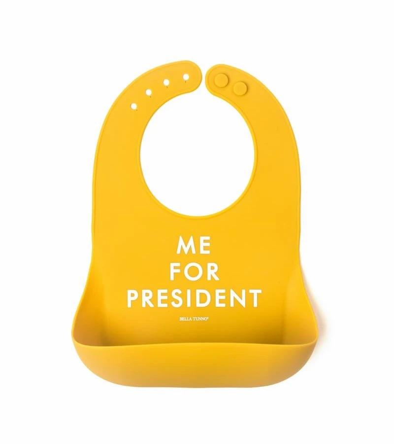 Bella Tunno Me For President Wonder Bib 3 Bella Tunno Me For President Wonder Bib