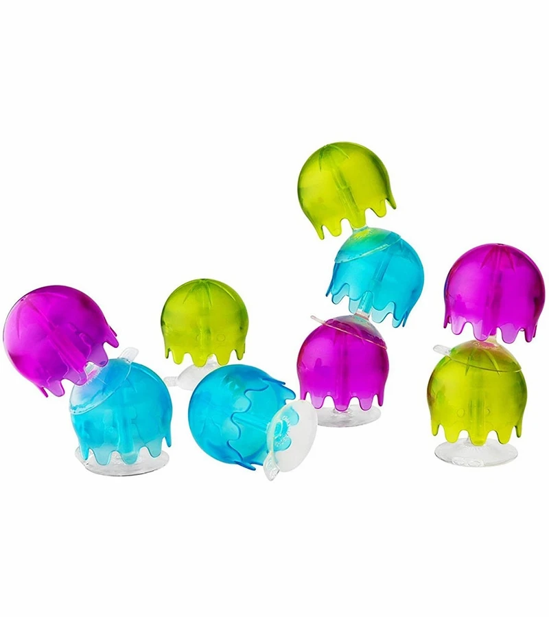 Boon Jellies Suction Cup Bath Toys 3 Boon Jellies Suction Cup Bath Toys