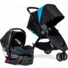 Britax B-Lively & B-Safe Ultra Travel System - Cool Flow Teal