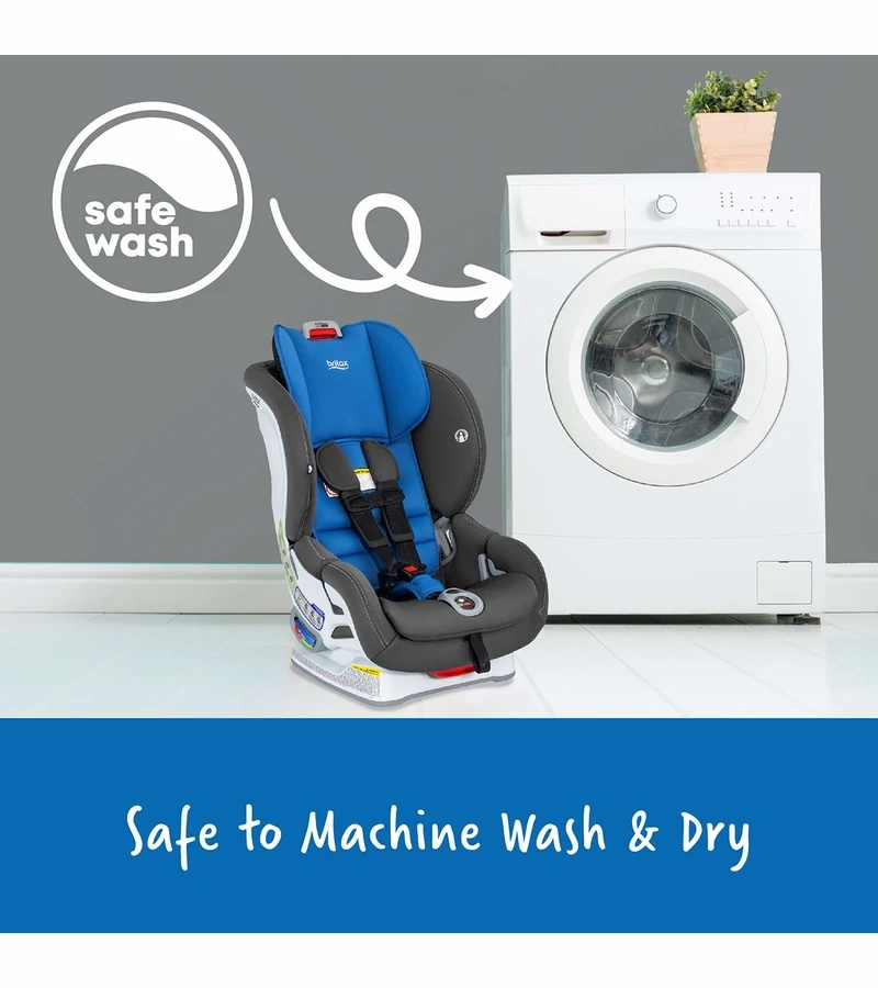 Britax Marathon Clicktight Convertible Car Seat - Mod Blue (SafeWash) 6 Britax Marathon Clicktight Convertible Car Seat - Mod Blue (SafeWash) - Image 4