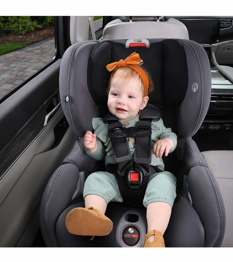 Britax Marathon Clicktight Convertible Car Seat - Mod Blue (SafeWash) 8 Britax Marathon Clicktight Convertible Car Seat - Mod Blue (SafeWash) - Image 6