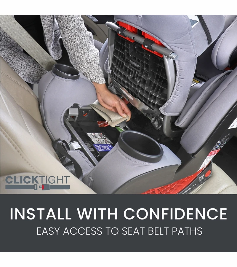 Britax One4Life ClickTight All-in-One Car Seat - Glacier Graphite 8 Britax One4Life ClickTight All-in-One Car Seat - Glacier Graphite - Image 6