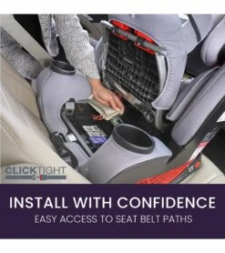 Britax One4Life ClickTight All-in-One Car Seat - Iris Onyx -Baby Products Store britax one4life clicktight all in one car seat iris onyx 12