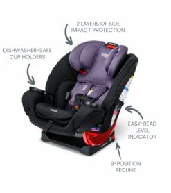 Britax One4Life ClickTight All-in-One Car Seat - Iris Onyx -Baby Products Store britax one4life clicktight all in one car seat iris onyx 9