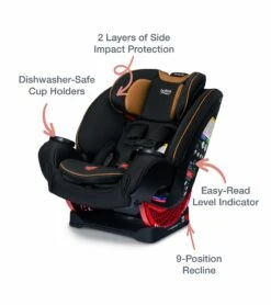 Britax One4Life Premium ClickTight All-in-One Convertible Car Seat - Ace Black (SafeWash + StayClean) -Baby Products Store britax one4life premium clicktight all in one convertible car seat ace black safewash stayclean 9