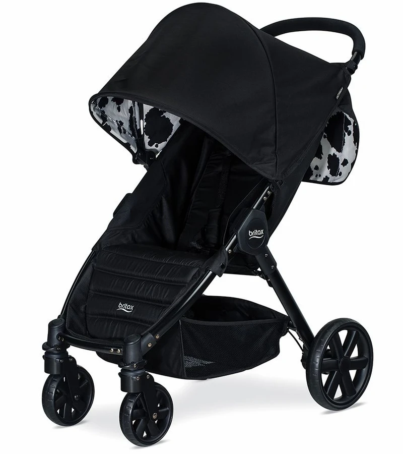 Britax Pathway Stroller + B-Safe Ultra Travel System Bundle - Cowmooflage / Midnight 4 Britax Pathway Stroller + B-Safe Ultra Travel System Bundle - Cowmooflage / Midnight - Image 2