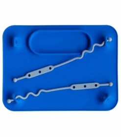 Busy Baby Mat With 2 Tethers - Blue