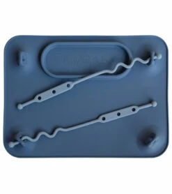 Busy Baby Mat With 2 Tethers - Pewter