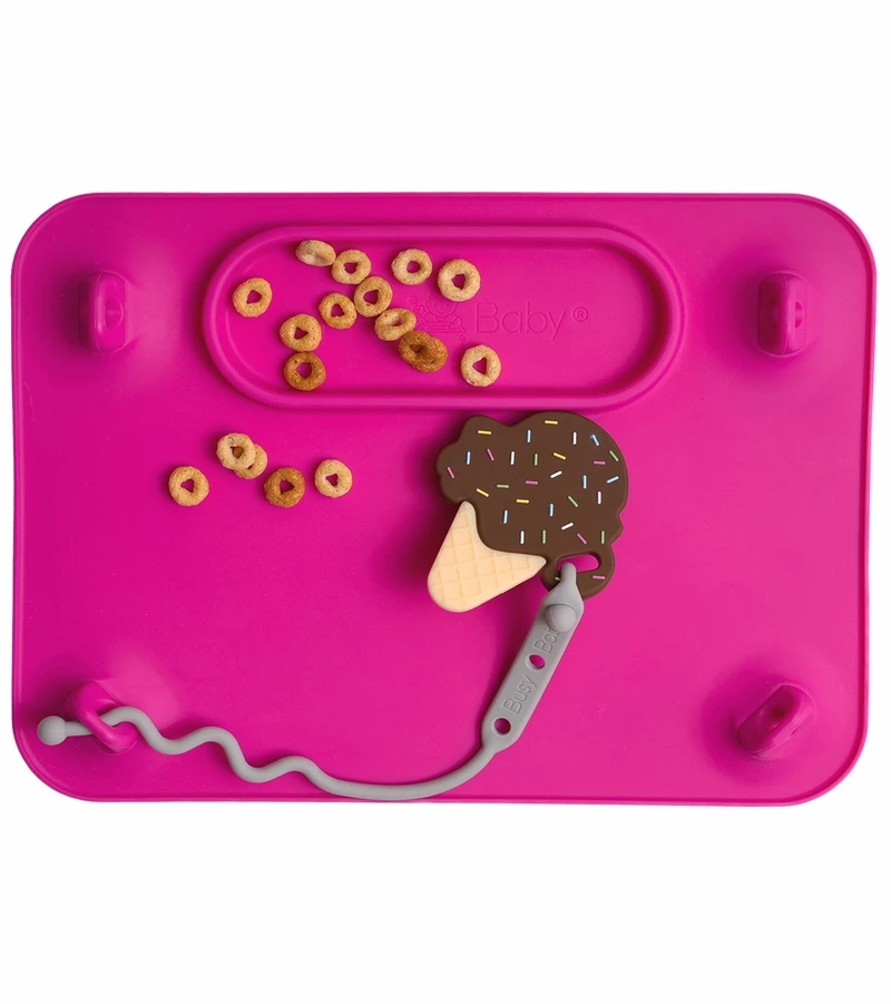 Busy Baby Mat With 2 Tethers - Blue 5 Busy Baby Mat With 2 Tethers - Blue - Image 3