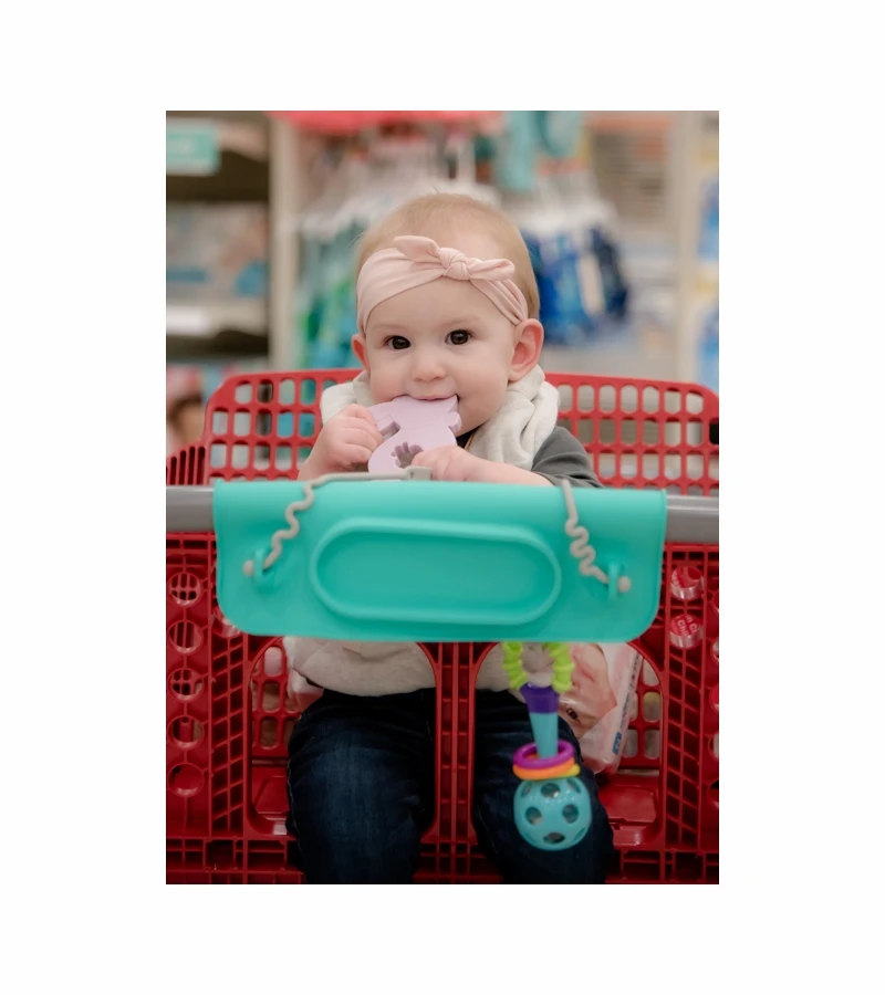 Busy Baby Mat With 2 Tethers - Blue 9 Busy Baby Mat With 2 Tethers - Blue - Image 7