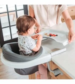 Chicco Fastlock 360 Hook-On Table Chair - Charcoal -Baby Products Store chicco fastlock 360 hook on table chair charcoal 82