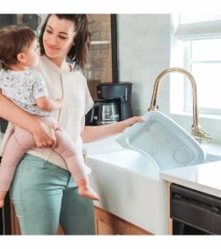 Chicco Fastlock 360 Hook-On Table Chair - Charcoal -Baby Products Store chicco fastlock 360 hook on table chair charcoal 85