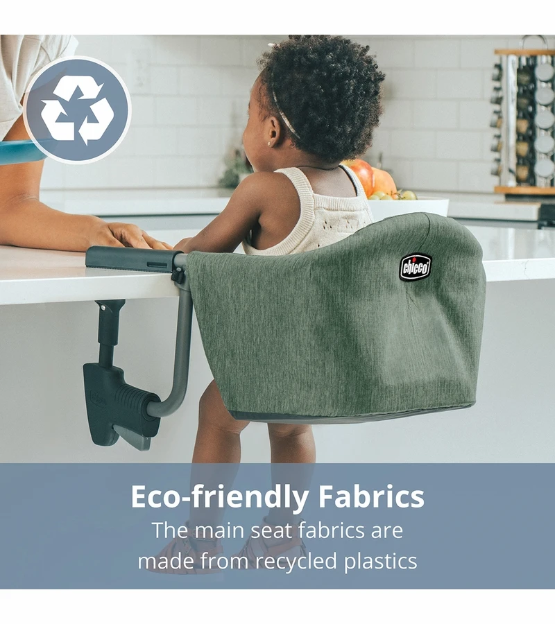 Chicco FastLock Hook-On Table Chair - Moss 6 Chicco FastLock Hook-On Table Chair - Moss - Image 4