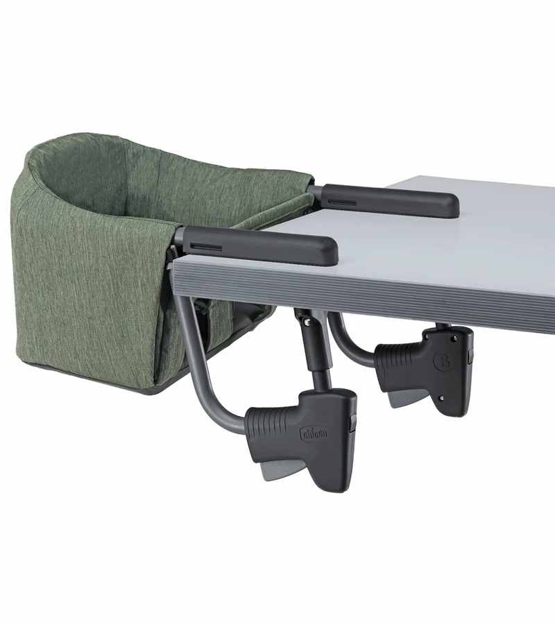Chicco FastLock Hook-On Table Chair - Moss 3 Chicco FastLock Hook-On Table Chair - Moss