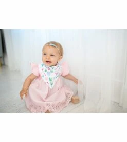 Copper Pearl Baby Bandana Bibs, 4 Pack - Coral -Baby Products Store copper pearl baby bandana bibs 4 pack coral 148