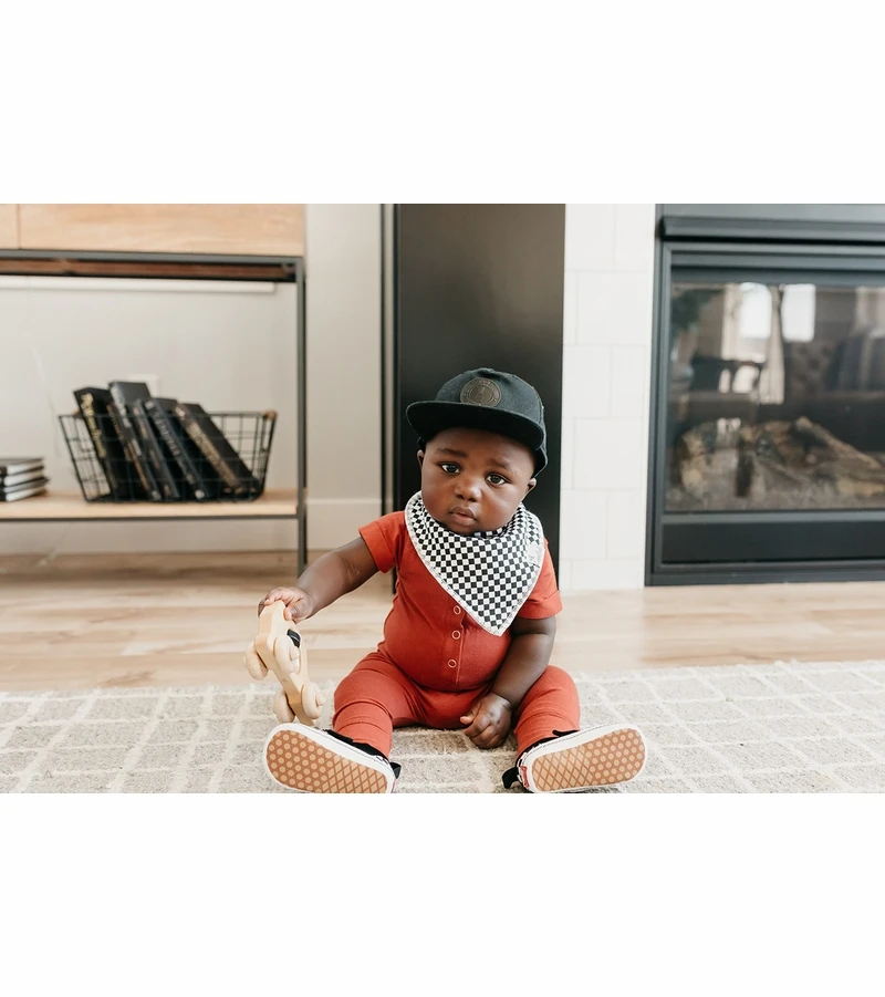 Copper Pearl Baby Bandana Bibs, 4 Pack - Nash 6 Copper Pearl Baby Bandana Bibs, 4 Pack - Nash - Image 4