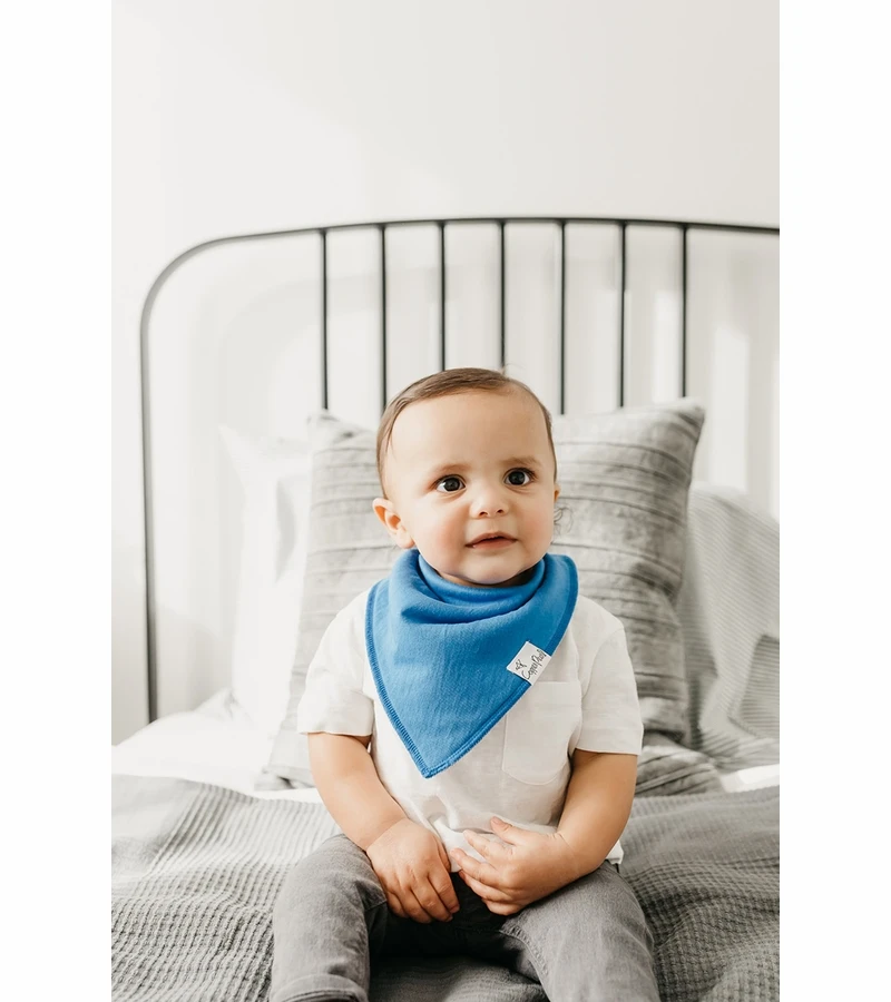 Copper Pearl Baby Bandana Bibs, 4 Pack - Nash 7 Copper Pearl Baby Bandana Bibs, 4 Pack - Nash - Image 5