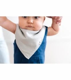 Copper Pearl Baby Bandana Bibs, 4 Pack - Stone -Baby Products Store copper pearl baby bandana bibs 4 pack stone 147