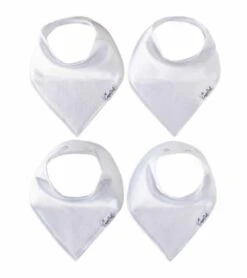 Copper Pearl Baby Bandana Bibs, 4 Pack - White -Baby Products Store copper pearl baby bandana bibs 4 pack white 320