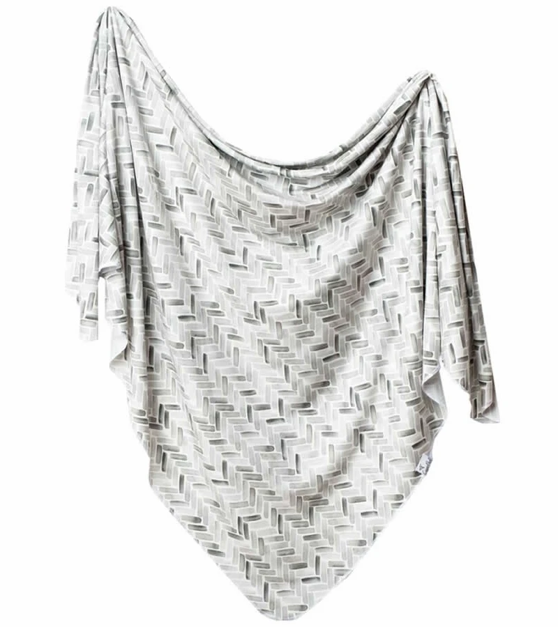 Copper Pearl Knit Swaddle Blanket - Alta 3 Copper Pearl Knit Swaddle Blanket - Alta