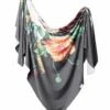 Copper Pearl Knit Swaddle Blanket - Raven -Baby Products Store copper pearl knit swaddle blanket raven 146