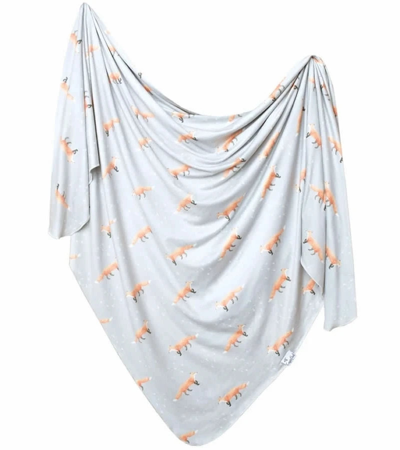 Copper Pearl Knit Swaddle Blanket - Swift 3 Copper Pearl Knit Swaddle Blanket - Swift