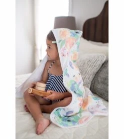 Copper Pearl Muslin Hooded Towel - Bloom -Baby Products Store copper pearl muslin hooded towel bloom 273